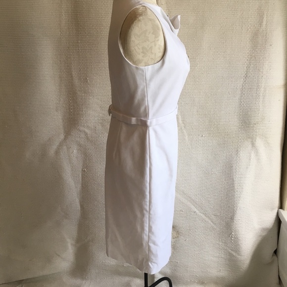 Elie Tahari Origami Stretch Sheath Dress - Picture 4 of 7